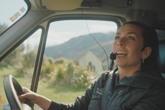 Best of Queenstown Guided Tour with Wine Tasting & Boat Cruise - Gibbston Valley and wine country views before the tasting