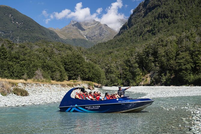 Dart River Jet Boat and Wilderness Experience - The Dart River jet boat ride: speed, spins, and real braided-channel terrain
