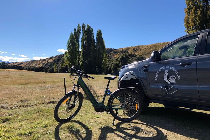 ebike tour lake Hawea river track to Wanaka - Bikes, batteries, and the “stress-free” side of small-group service