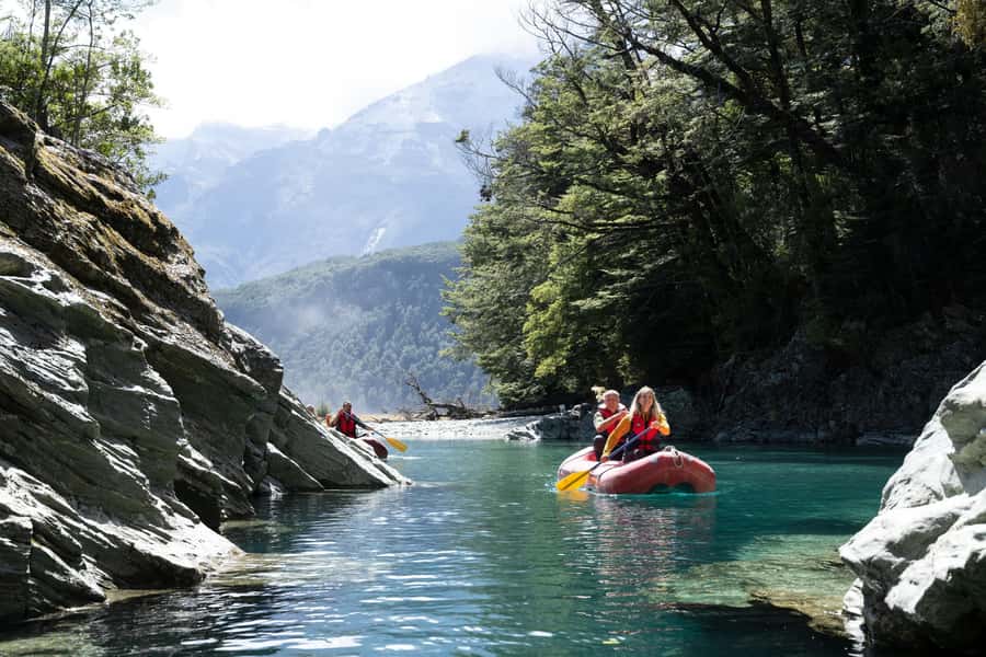 From Queenstown: Dart River Canoe & Jet Boat Day Trip - Rockburn Chasm and canyon time: the moment you’ll remember