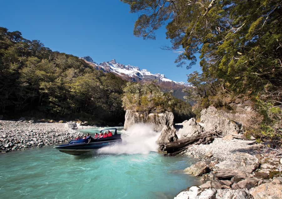 From Queenstown: Dart River Wilderness Jet Boat Experience - Lord of the Rings and The Hobbit backdrops you can spot in real time