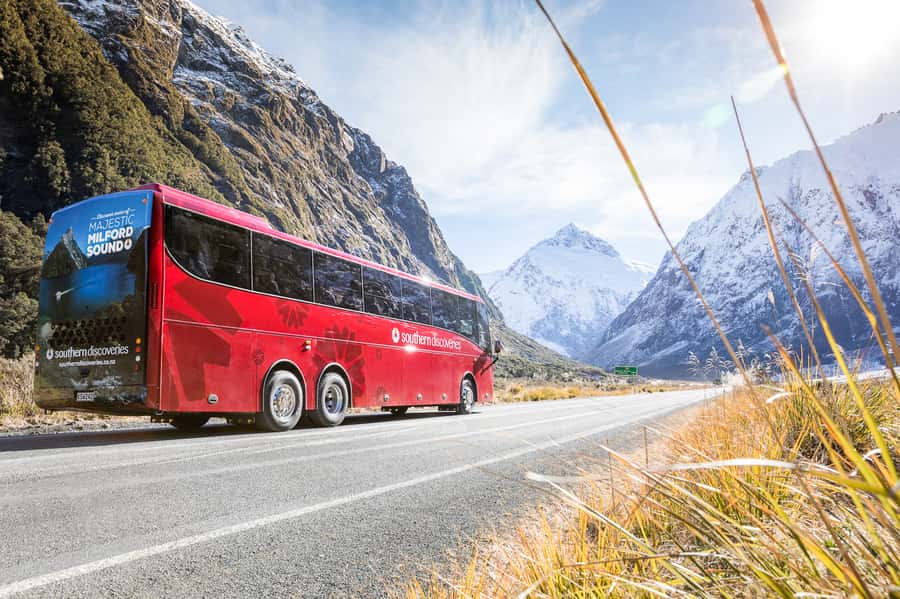From Queenstown: Milford Sound Day Trip on Premium Coach - Queenstown to Milford Sound by premium coach: comfort with real photo payoff