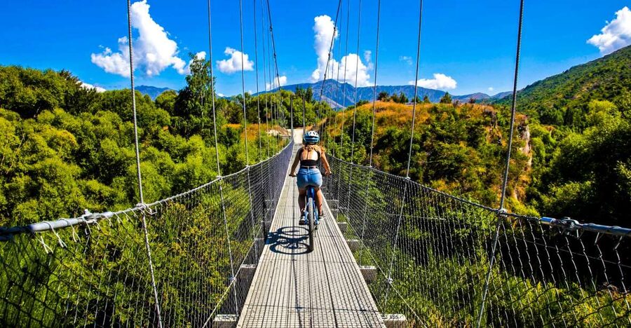 From Queenstown: 'Valley of the Vines' Wine and Bike Tour - Winery stops with a ride rhythm: AB Bakeries, Mount Rosa, and Kinross