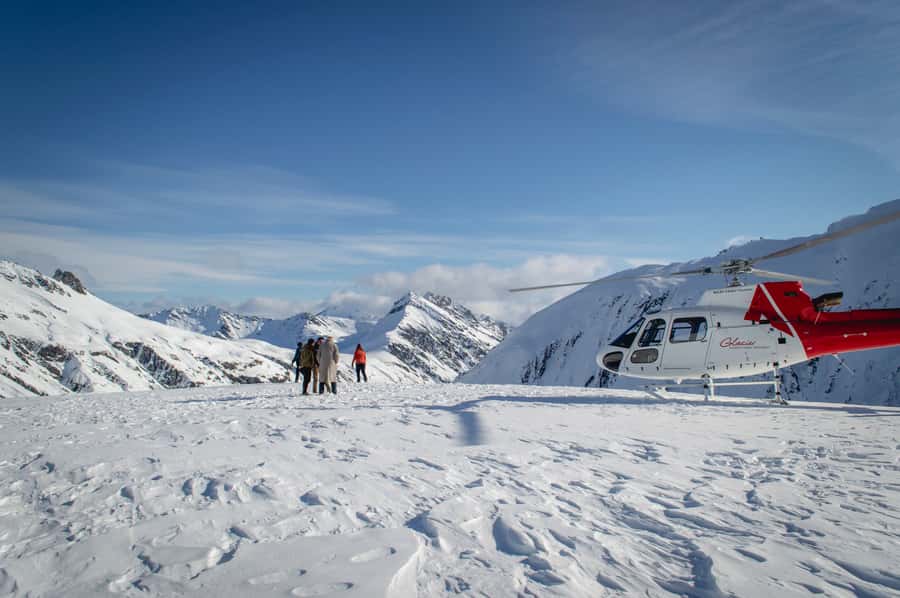 Glacier Explorer & Earnslaw Burn Helicopter Flight - A Helicopter Glacier Stop From Queenstown