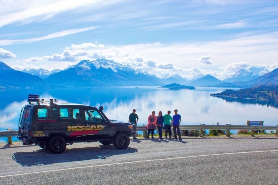 Glenorchy: 4WD Lord Of the Rings Half-Day Tour - Isengard by the Dart River, with Mt Earnslaw in view