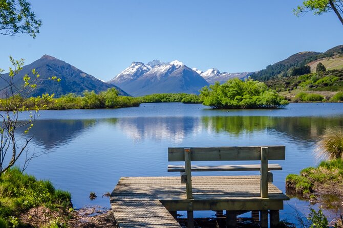 Glenorchy Private Day Trip from Queenstown: TravelnGo - Moke Lake: a calm first look outside Queenstown