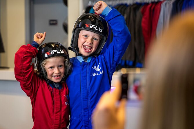 iFLY Indoor Skydiving Queenstown - Meeting up at 27 Brecon Street and getting kitted out