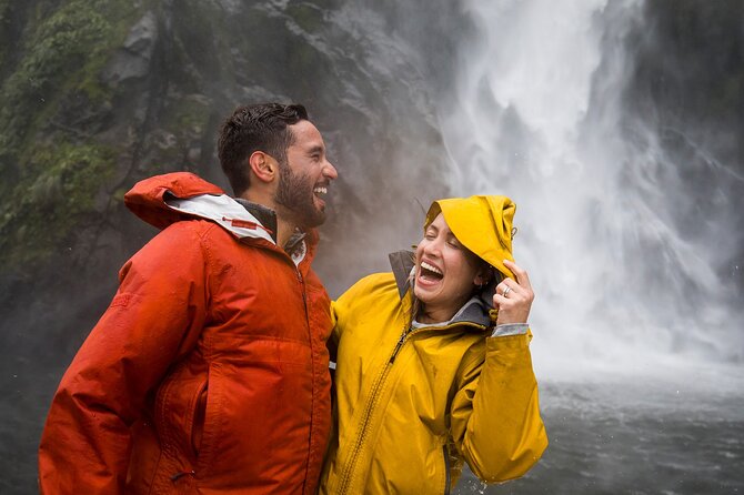 Milford Sound Tour: Cruise & Flight - Homer Tunnel: the engineering moment before Milford Sound