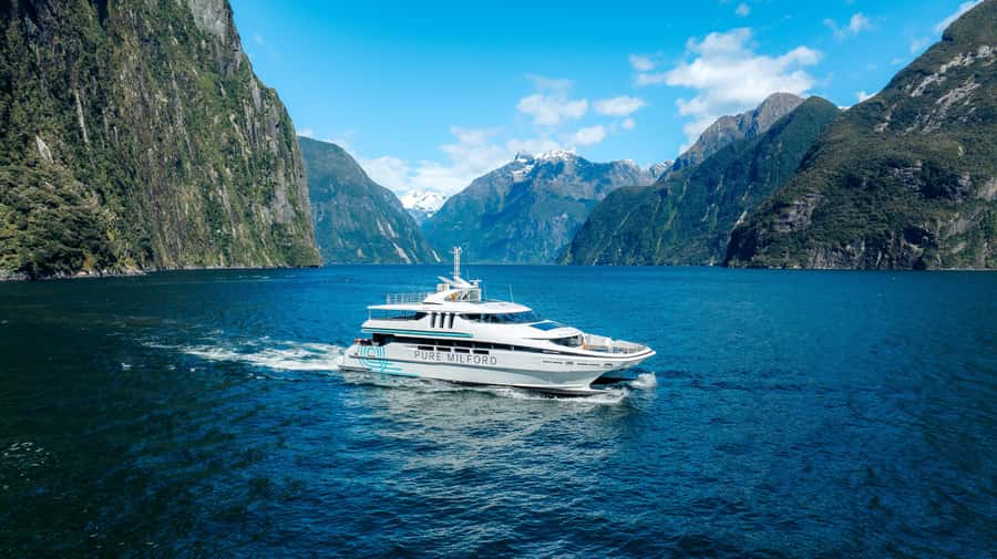 Milford Sound: Waterfalls, Wildlife, and Rainforest Cruise - The ship setup: how to use three decks without wasting time