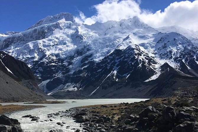 Mount Cook & Lake Tekapo the Ultimate combo from Queenstown - Tasman Glacier: major attraction, plus the camera angle strategy