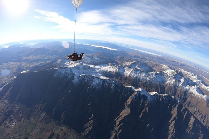 NZONE Skydive Queenstown - Freefall and canopy time: what the ride feels like