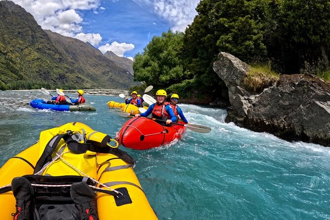 Packraft Wanaka - The mountain stop: Wishbone Falls and Mt. Aspiring viewpoints