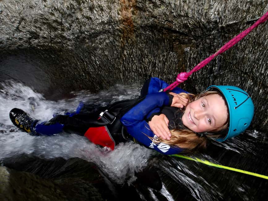 Queenstown: Gibbston Valley Half-Day Canyoning Adventure - Climb, abseil, swim, slide: what each part gives you