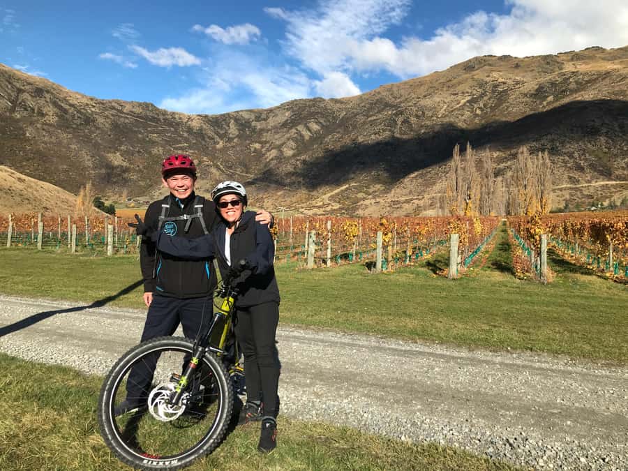 Queenstown: Guided E-Bike Tour with Winery Visits & Tastings - Brennan Wines tasting: learning the vine-to-glass basics