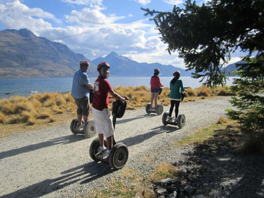 Queenstown: Guided Segway Tour - Queenstown Gardens: the calm peninsula loop that feels different