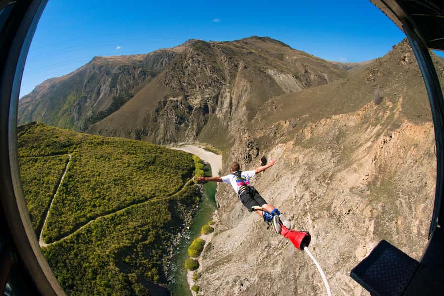 Queenstown: Nevis Bungy & Swing Combo - Entering the Nevis day from Queenstown’s Bungy Centre