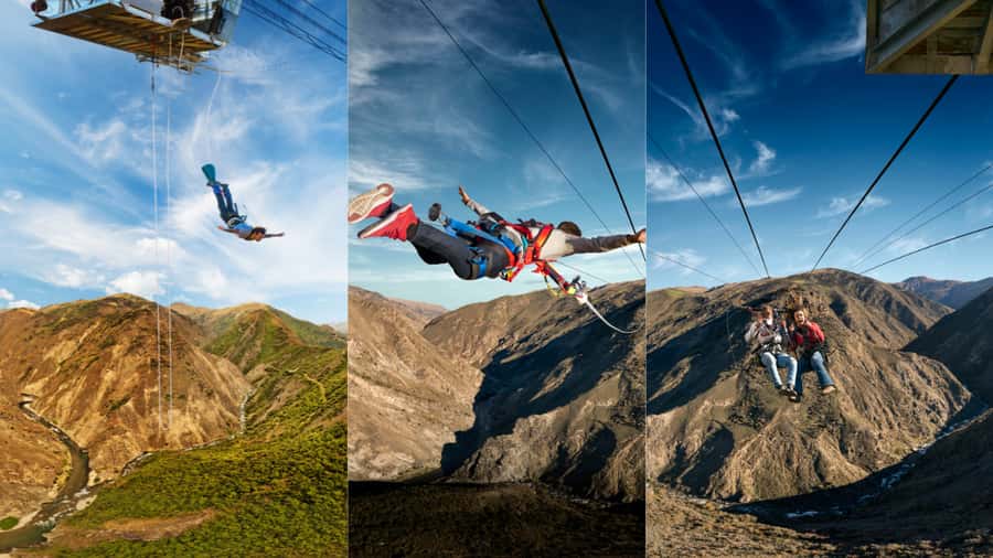 Queenstown: Nevis Thrillogy (Bungy, Swing, Catapult) - Three Nevis legends, one tight 4-hour block