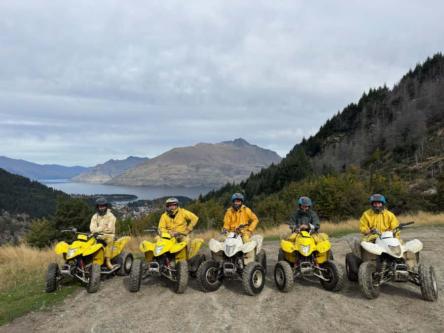 Queenstown: Quad Bike Tour - Riding the Sports Quad: Hill Climbs, Forest Tracks, and Creek Crossings