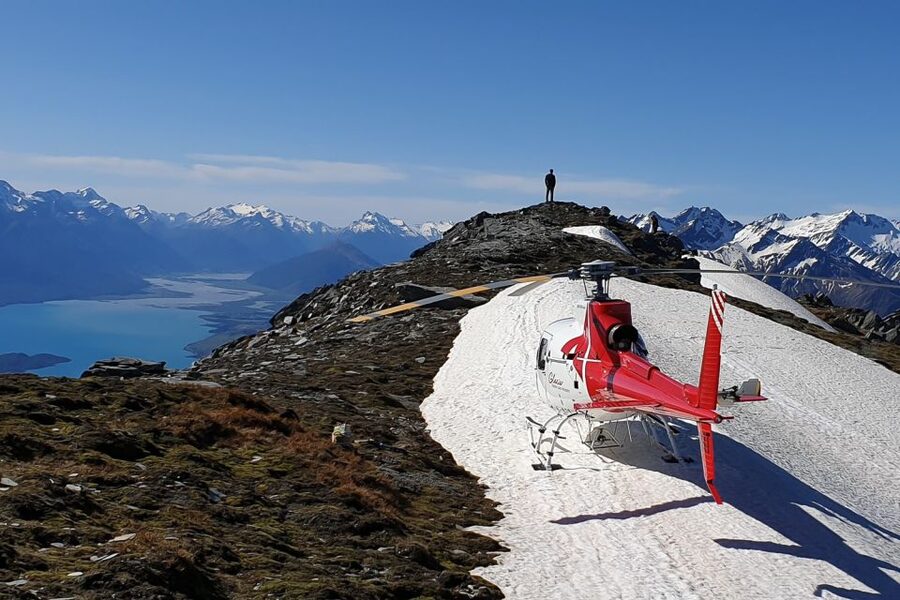 Queenstown: Scenic Alpine Heli-Flight - The alpine landing and the photo window (including snow)