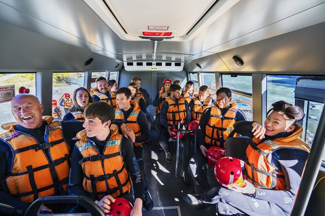 Queenstown Shotover River White Water Rafting - Lower canyon rapids: After Shock, Jaws, Toilet, and Sequel