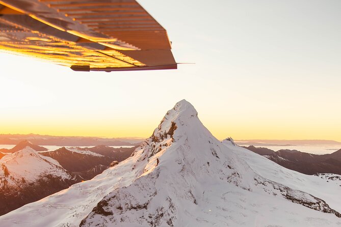 Queenstown Sunrise Glacier Scenic Flight by Glenorchy Air - The sunrise flight plan over Mt. Aspiring
