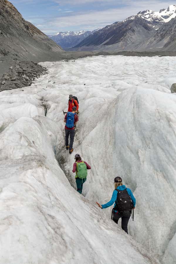 Queenstown: Tasman Glacier Helihike with Flight Transfers - What to expect from the 2-hour hike: time on ice, pace on purpose