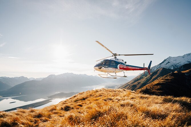 Queenstown: The Grand Circle Scenic Helicopter Flight - From Hotel Pickup to a Six-Passenger Open Cabin