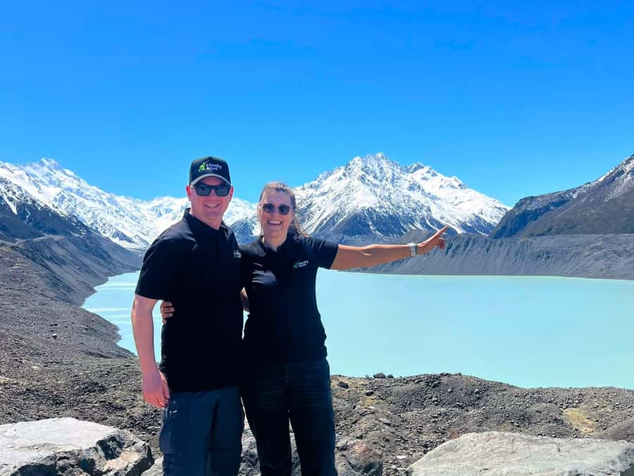 Queenstown to Christchurch via Mt Cook One-Way Tour - Lake Pukaki and Mt Cook: where you get real time (and real weather reality)