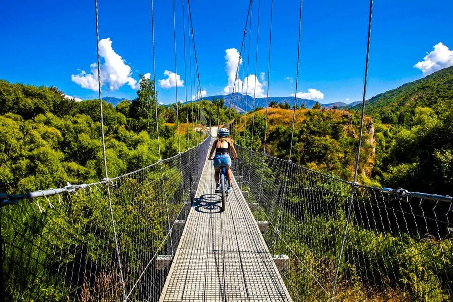 Ride to Riches: Arrowtown to Queenstown with Shuttle - The shuttle start from Queenstown: a scenic warm-up with fewer hassles