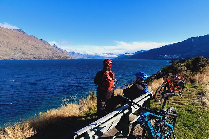 Scenic Guided eBike Tour Ride to the Lake - Lake Wakatipu and Kelvin Heights: where the ride turns into a view train