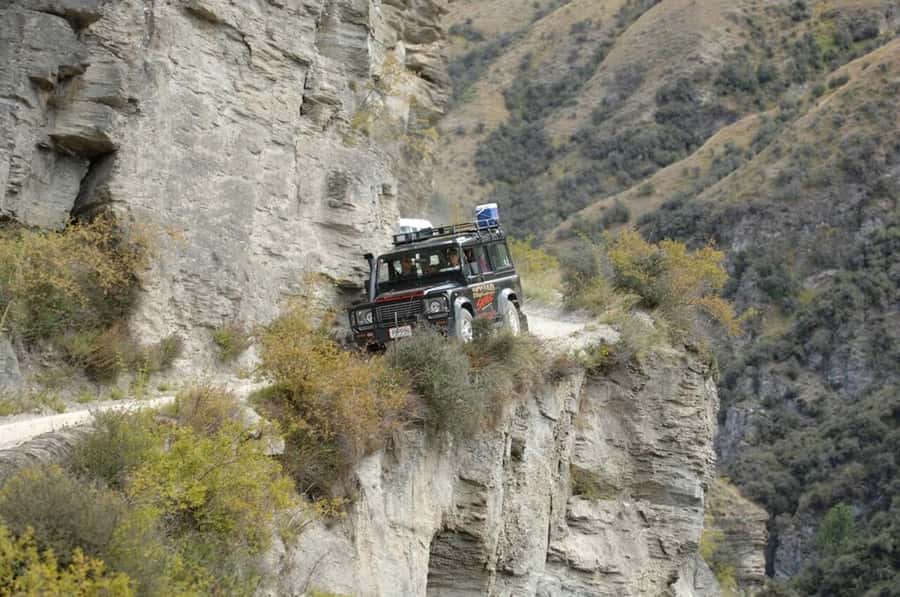 Skippers Canyon 4WD Heritage Tour from Queenstown - Lighthouse Rock and the suspension bridge lookouts
