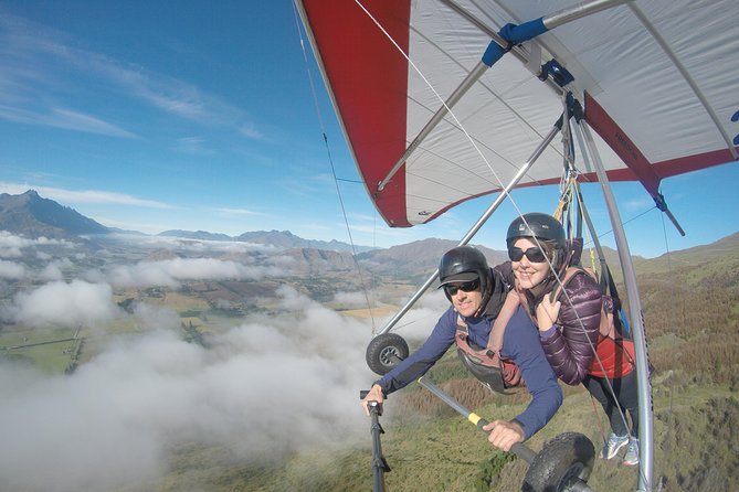 Tandem Hang Gliding - Coronet Peak launch: where your view starts