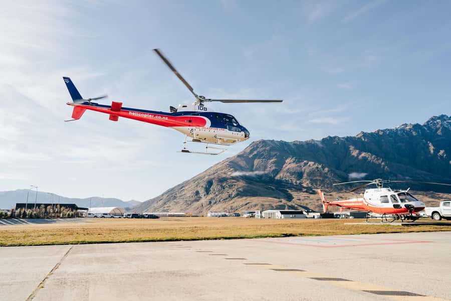 The Grand Circle 35-Minute Helicopter Tour & Alpine Landing - Flying the Shotover River canyons and Coronet Peak from above