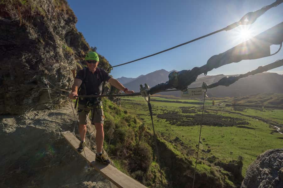 Wanaka: 2-Hour Beginner Waterfall Cable Climb - Getting to the Wildwire meeting gate near Wanaka