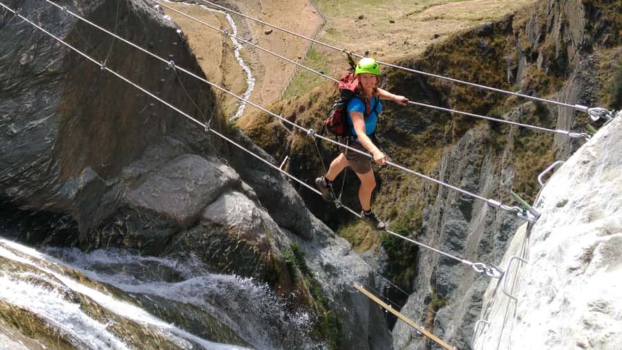 Wanaka: 4-Hour Intermediate Waterfall Cable Climb - Fitness check: who the intermediate level suits