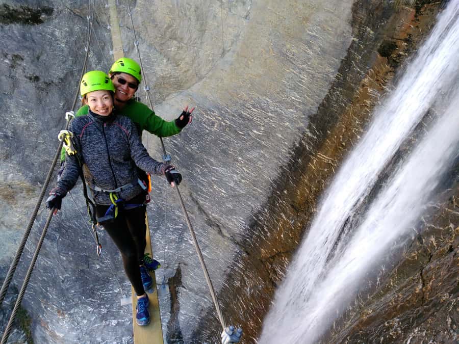 Wanaka: 4-Hour Intermediate Waterfall Cable Climb - Blue pools, suspension bridges, and the “photo from nowhere” moment