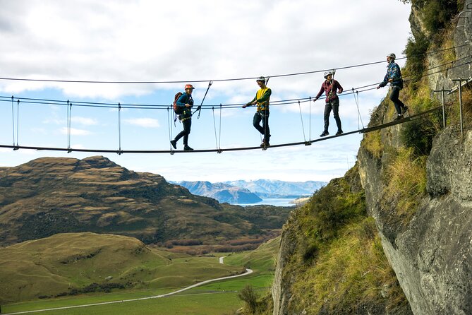 Wildwire Wanaka- Level 2 (4 Hours) - The private deer farm start: views and clean air before the climb